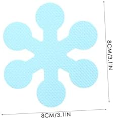Mobestech Snowflake Non-Slip Bathtub Stickers