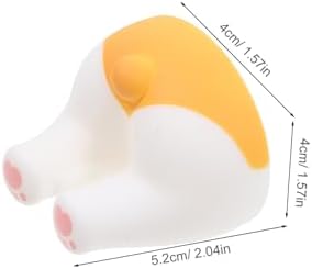 Cute Corgi Toothbrush Holder No Drill Adhesive