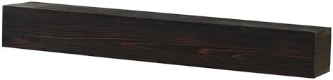 Strawberry Fairy 48 Rustic Wood Mantel for Fireplace