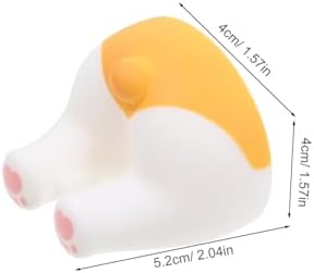 LABRIMP Boy Girl Toothbrush Holder with Corgi Tail Shape