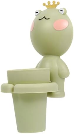 LIFKOME Cartoon Gargle Tool with Toothbrush Cup Holder for Bathroom Organization