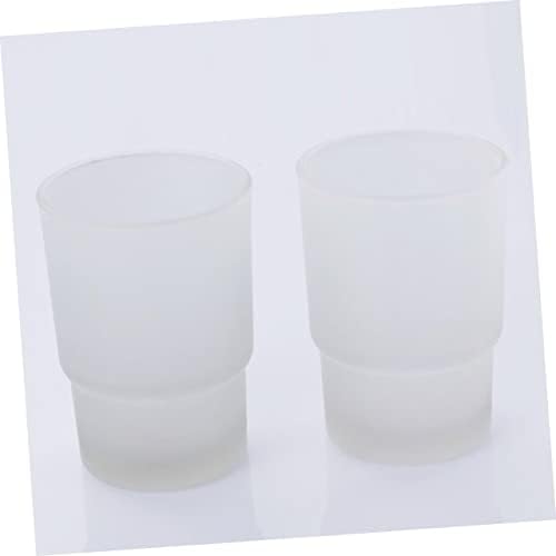FONDOTIN Wall Mounted Toothbrush Holder with Cup