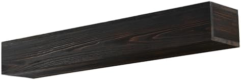 Strawberry Fairy 48 Rustic Wood Mantel for Fireplace