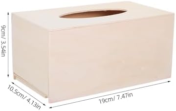 COHEALI 4pcs Box DIY Tissue Box Holder