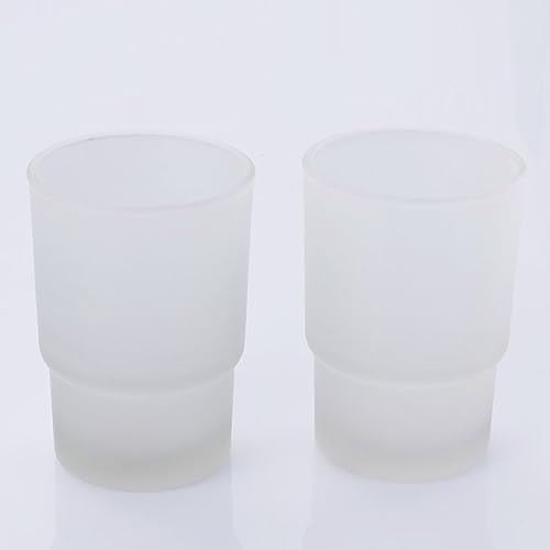 LIFKICH Wall-Mounted Toothbrush Holder with Gargle Cup 1