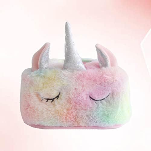 Zerodeko Unicorn Plush Tissue Box Holder