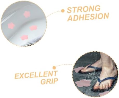 HOMSFOU 20pcs Anti-Slip Shower Stickers