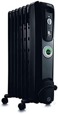 DeLonghi 1500W Oil Filled Radiator Heater for Home Use