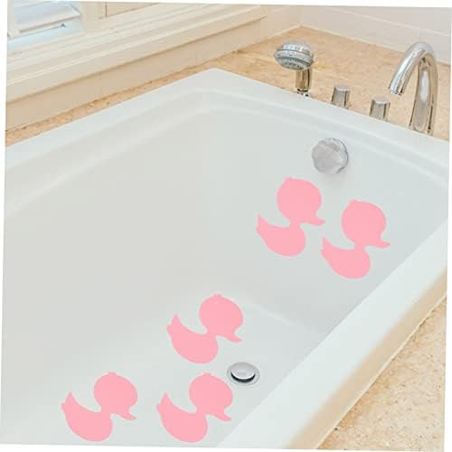 BUGUUYO 24pcs Duck Shaped Nonslip Bathtub Stickers