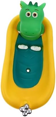 Luxshiny Cartoon Dinosaur Soap Box Drain Holder
