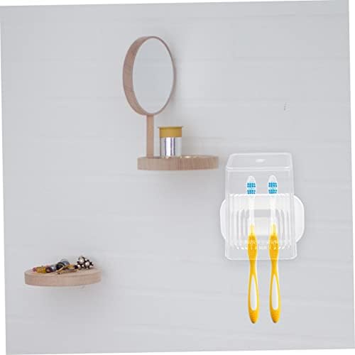 Ciieeo 2-Position Wall-Mounted Toothbrush Holder