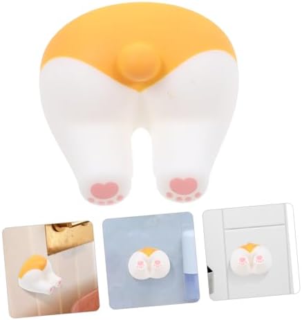 PRETYZOOM Wall Mounted Corgi Toothbrush Holder
