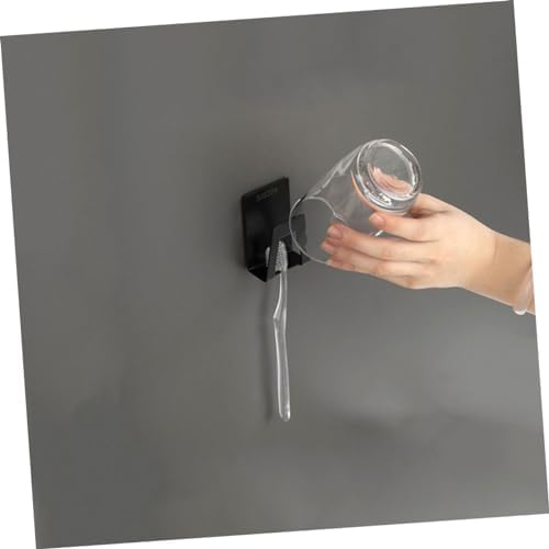PRETYZOOM Wall Mount Toothbrush Holder with Suction