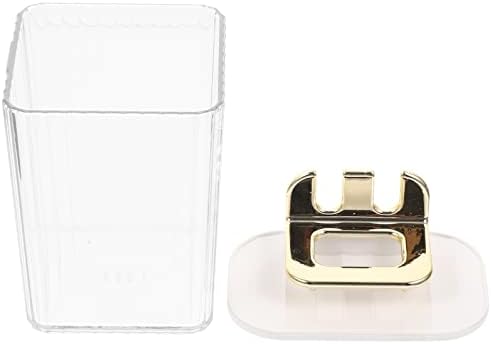 HOLIDYOYO 1set Wall Mounted Toothbrush Holder Set