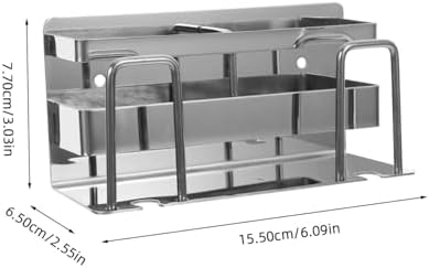 Unomor Space-Saving Toothbrush Holder with Anti-Slip Design