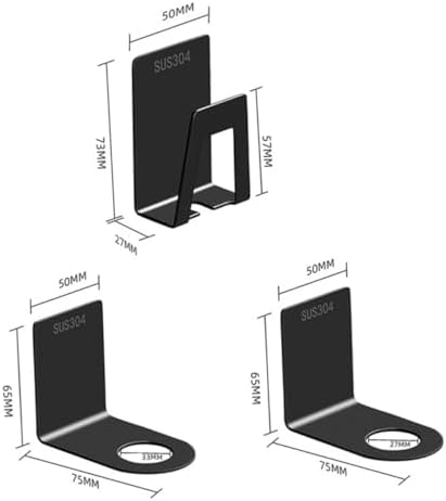 PRETYZOOM Wall-Mounted Toothbrush Holder