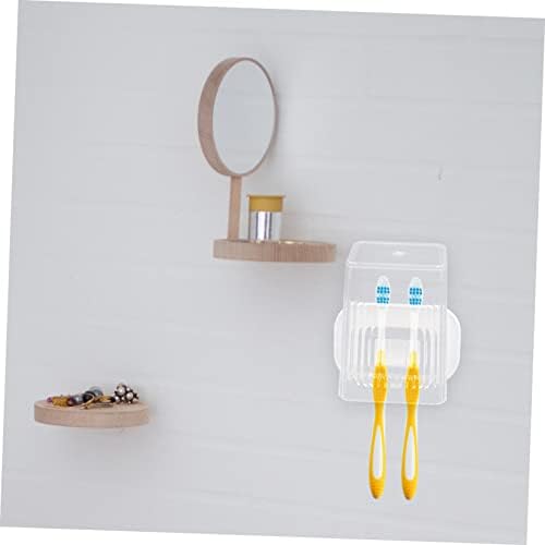 FONDOTIN Wall-Mounted Toothbrush Holder Set No Drill