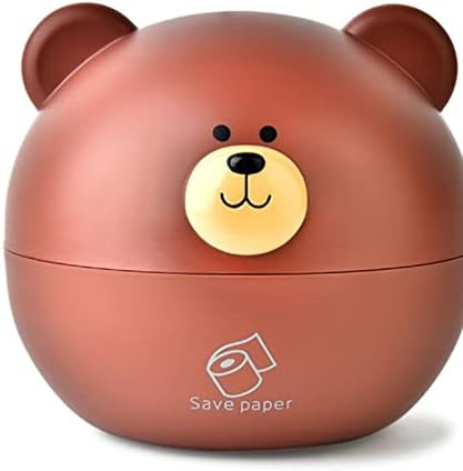Cute Bear Shaped Tissue Box Holder with Large Capacity