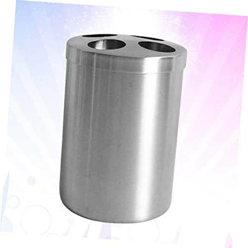 Hemobllo 1Pc Stainless Steel Toothbrush Holder 1