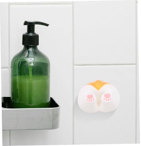 GLEAVI Cute Corgi Toothbrush Holder Wall Mounted