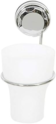 Bestlock Suction Wall Mount Toothbrush Holder with Cup 1