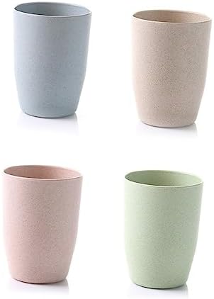 PRETYZOOM Wheat Stem Bathroom Tooth Cup Rinsing Mug