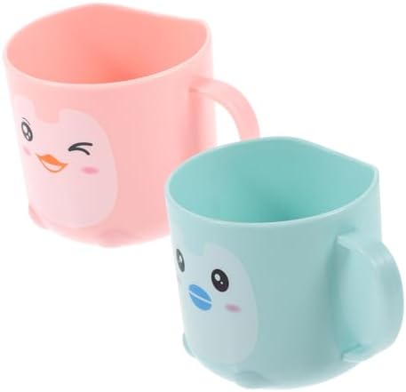 Ciieeo Toddler Frosted Toothbrush Cup for Bathroom