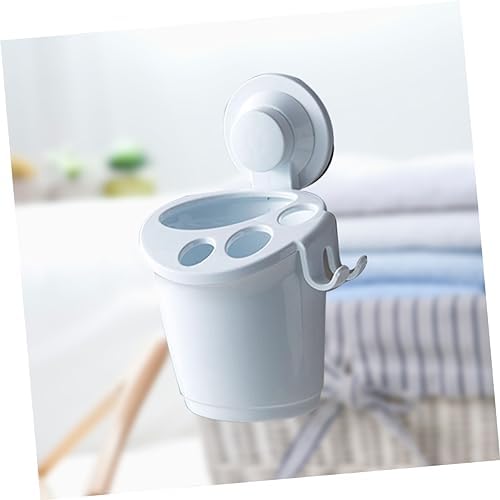 PRETYZOOM Toothbrush Holder Wall Mounted