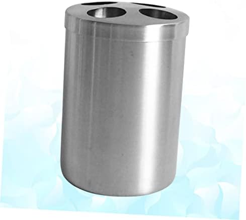 LIFKOME Stainless Steel Toothbrush Toothpaste Holder