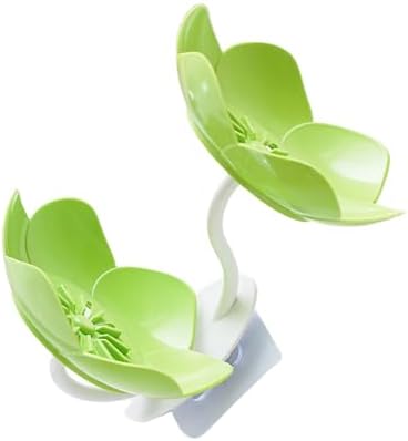 Double Layer Soap Dish with Non-Slip Base for Bathrooms