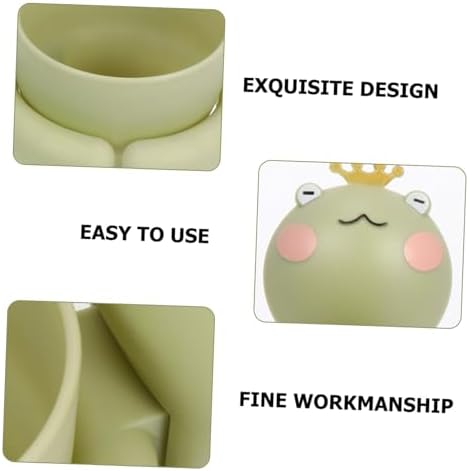 LIFKOME Cartoon Gargle Tool with Toothbrush Cup Holder for Bathroom Organization