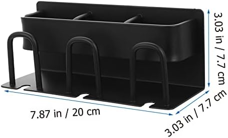 Wall Mounted Metal Toothbrush Holder with Cup Stand
