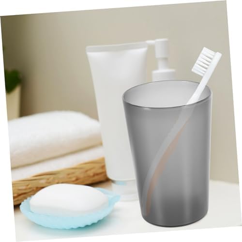BRIGHTFUFU Elegant Couples Toothbrush Cup Set 10pcs Reusable