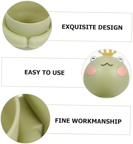 BUGUUYO Cartoon Toothbrush Cup Holder for Wall Mount Bathroom Organization