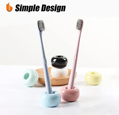 Urbanstrive Mini Ceramics Toothbrush Holder - Dark Green 1-Pack