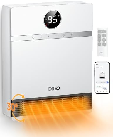 Dreo Smart Wall Heater with Alexa Compatibility