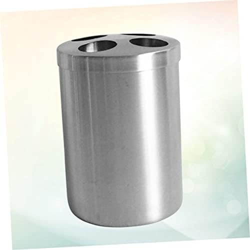 LIFKOME Stainless Steel Toothbrush Toothpaste Holder