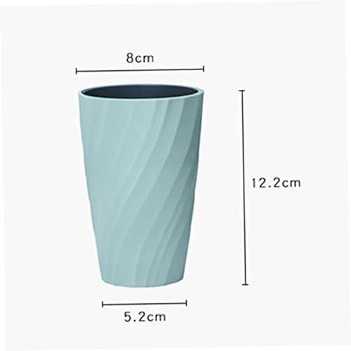 BRIGHTFUFU 2pcs Double Layer Toothbrush Cup