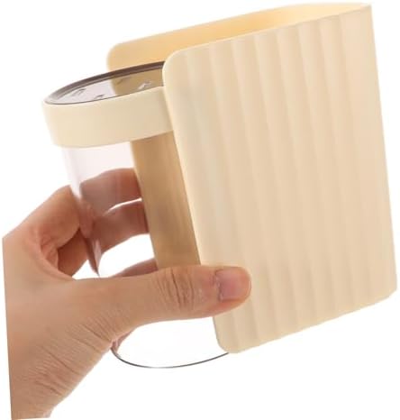 Cabilock Wall Mounted Toothbrush Cup Holder Set for Space Saving Bathroom Organization