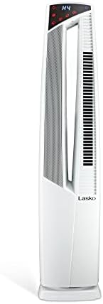 Lasko Oscillating Fan and Heater with Remote 375 Inches White