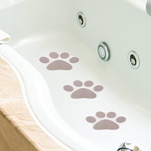 Luxshiny Non-Slip Bathtub Stickers for Dog 10pcs