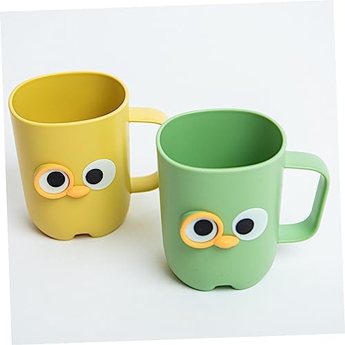 Alipis 2pcs Cartoon Toothbrush Holder Cups for Boys and Girls