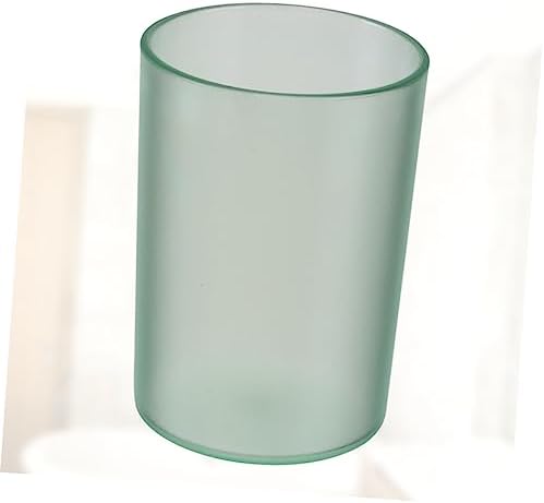 Amosfun Green Plastic Toothbrush Mug Holder