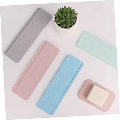 Ciieeo Solid Diatomite Soap Holder Green for Bath