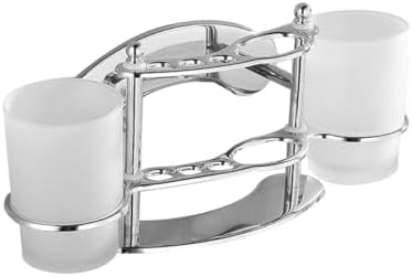 RORPOIR Wall-Mounted Toothbrush Holder with Cup