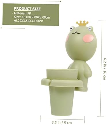 PRETYZOOM Reversible Wall-Mounted Toothbrush Holder