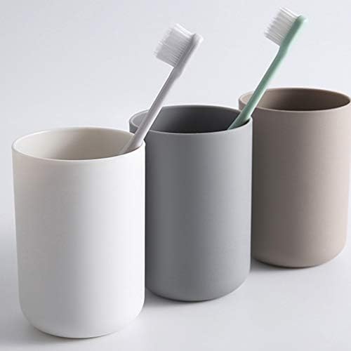 TOPBATHY 5Pcs Bathroom Tumbler Set for Home Travel