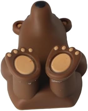 Pokinge Cartoon Bear Toothbrush Holder Set