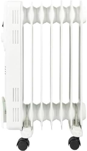Comfort Zone 1200W Oil-Filled Radiant Space Heater with Safety Features
