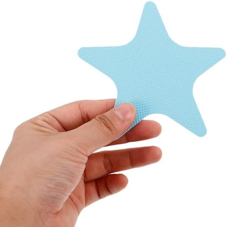 LOGOFUN 12PCS Star Bathtub Stickers Non-Slip Decals